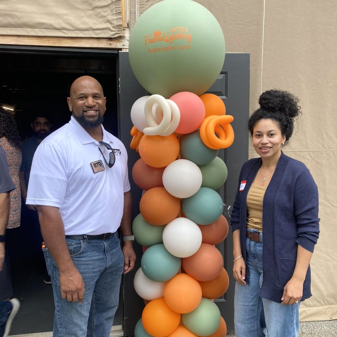 Nina Blackwelder at Bridging the Gap Friendsgiving